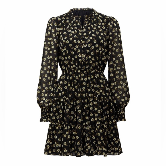 Ever New Hunter Tiered Skater Dress Size 4 - Picture 6 of 13